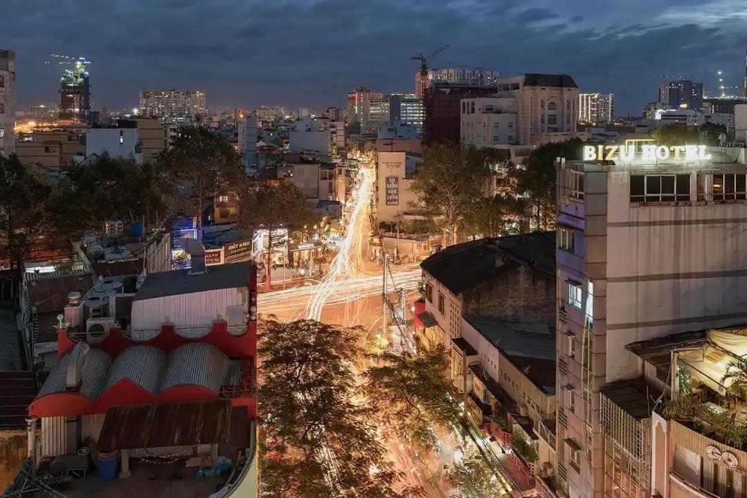 C Central Hotel- Đề Thám Bùi Viện Walking Street Ciudad Ho Chi Minh  Exterior foto